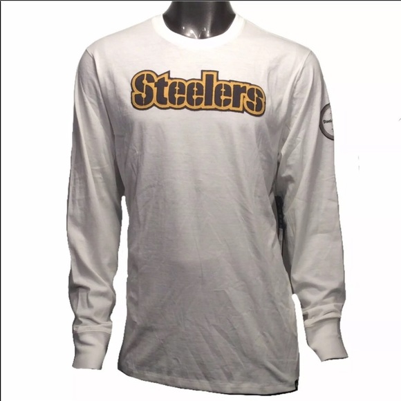 Pitts Steelers 47 Brand Appliqué Logo Shirt XL - Picture 1 of 7